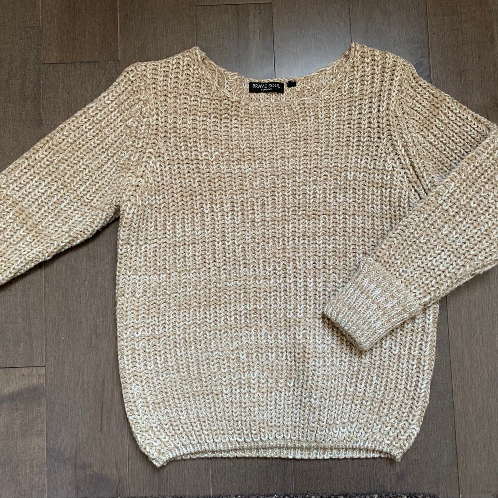 ASOS tan sweater